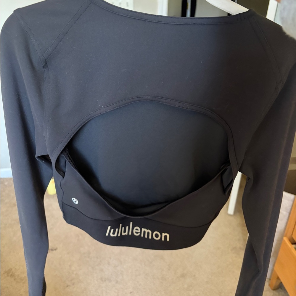 lululemon athletica Black Long Sleeve Top
